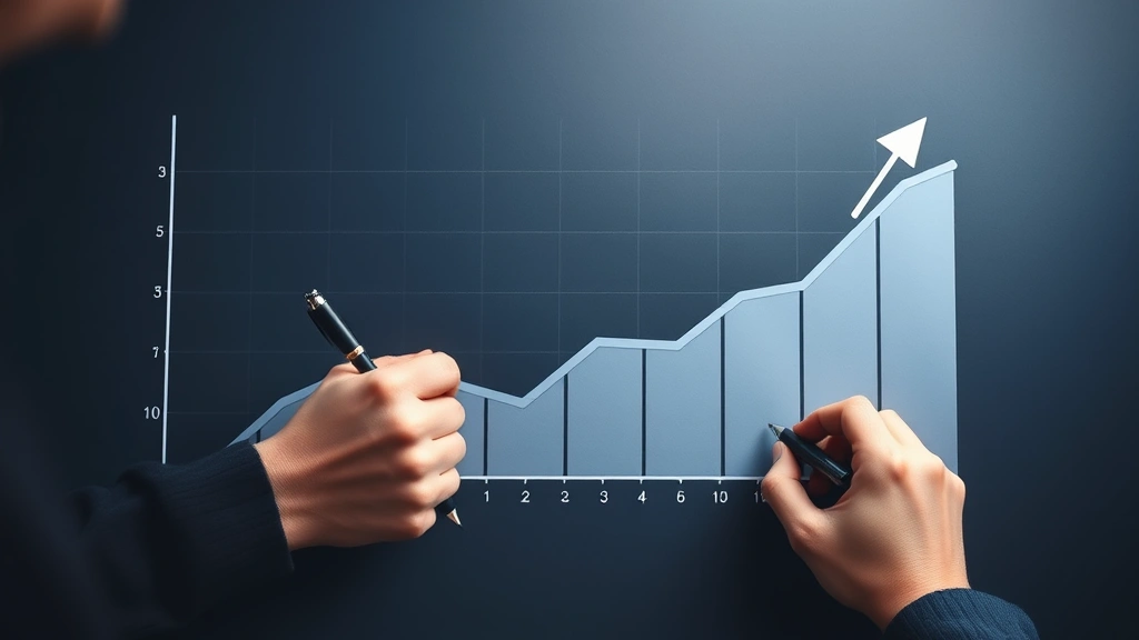 A progress chart or timeline showing upward momentum with someone reviewing notes, symbolizing tracked progress and visible improvement over time