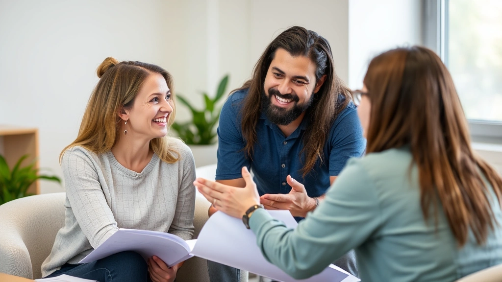 Individual collaborating with mentor or peer during learning session, both engaged and teaching/discussing, collaborative energy, growth-oriented environment