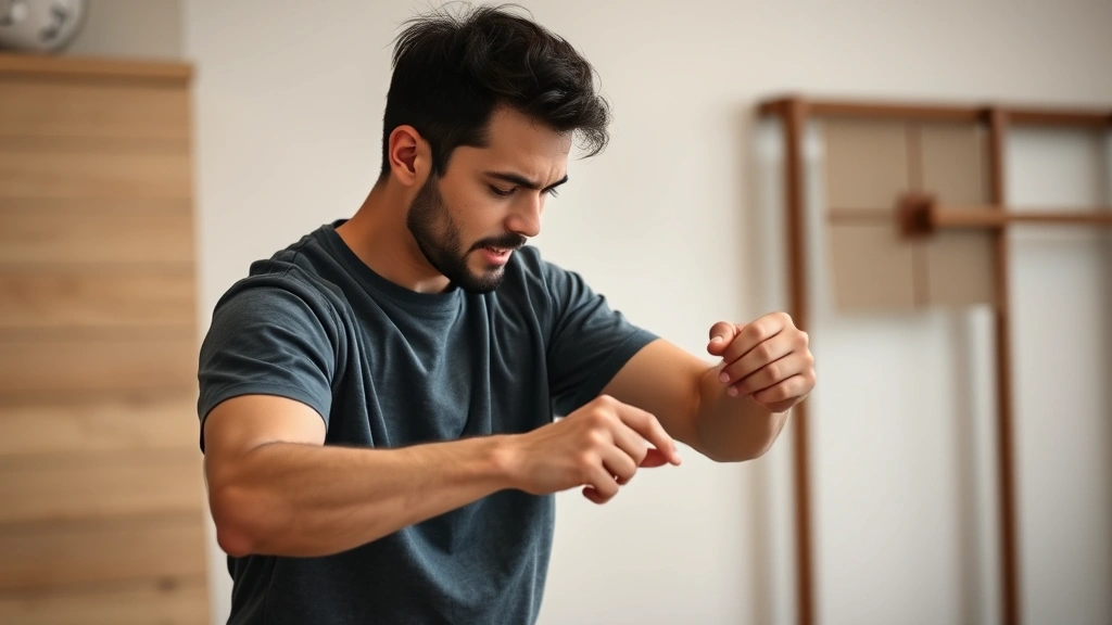 Person practicing a skill repeatedly with determination, showing progression from struggle to competence through body language, no text visible
